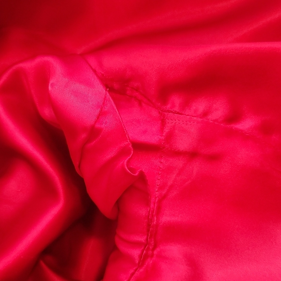 Vintage Evan Picone Red Wool Blazer with Velvet Collar size 8 - Picture 13 of 14